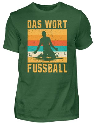 DAS WORT Fussball - Herren Basic T-Shirt-JYZVIFQ7