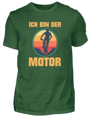 ICH BIN DER MOTOR - Herren Basic T-Shirt-3DSU81GM