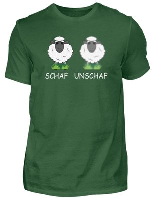 SCHAF Unschaf - Herren Basic T-Shirt-552A6I58