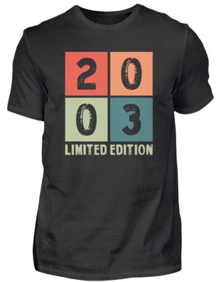 2003 Limited Edition - Herren Basic T-Shirt-5TCF8AW9