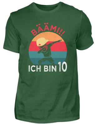 BÄÄM!!! ICH BIN 10 - Herren Basic T-Shirt-VUJ2I2LL