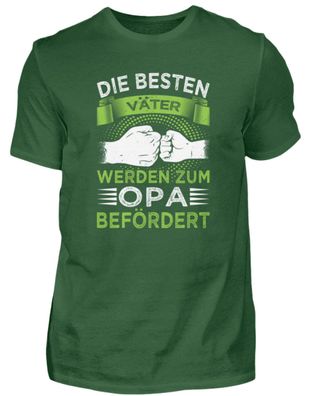 DIE BESTEN VÄTER WERDEN ZUM OPA Beförder - Herren Shirt
