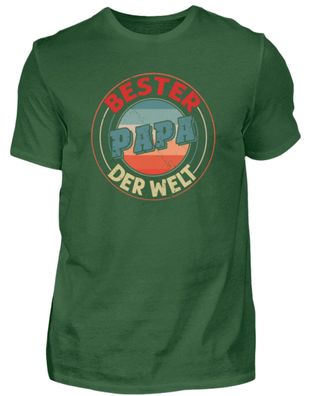 BESTER PAPA DER WELT - Herren Basic T-Shirt-HQ84TYQ8
