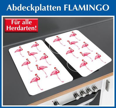 Abdeckplatte Universal 2er Flamingo Maße ca.: 30 x 52 cm je Platte