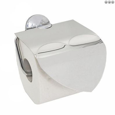 WENKO Toilettenpapierhalter aus Edelstahl