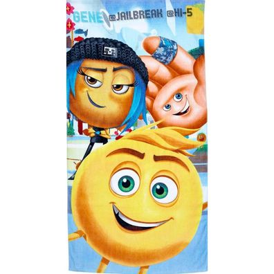 Emoji Badetuch Maße ca. 140 x 70 cm