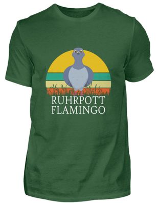 Ruhrpott Flamingo - Herren Basic T-Shirt-B8P2VHJG