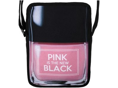 Umhängetasche Messenger Bag Motiv Pink is the new black