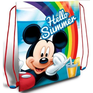 Disney Mickey Sporttasche Turnbeutel 100% Polyester