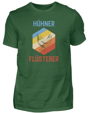 HÜHNER Flüsterer - Herren Basic T-Shirt-G4YT4L5O
