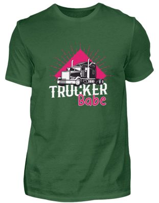 Trucker babe - Herren Basic T-Shirt-4ATW0IR1