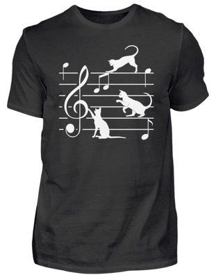 Katen Musik Note - Herren Basic T-Shirt-WC0ALQ2X