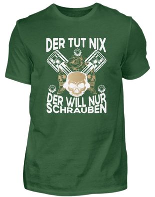 Der tut nix der will nur Schrauben - Herren Basic T-Shirt-AXK8OVF8