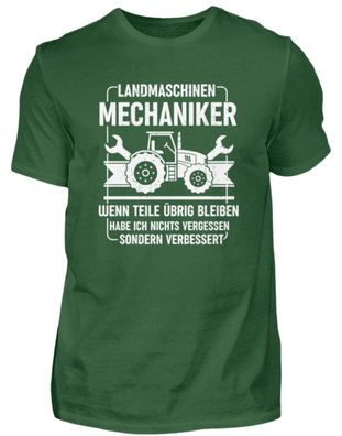 Landmaschinen Mechaniker WENN TEILE ÜBRI - Herren Shirt