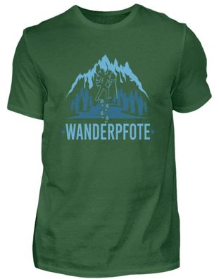 Wanderpfote - Herren Basic T-Shirt-TFDKUV9H