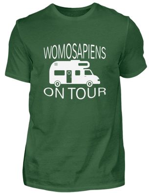 Womosapiens ON TOUR - Herren Basic T-Shirt-Y5VC241P
