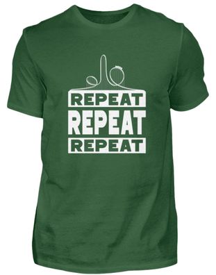 REPEAT REPEAT REPEAT - Herren Basic T-Shirt-4DHZCG24