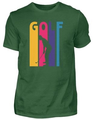 Golf Abschlag Handicap Geschenk Caddy - Herren Basic T-Shirt-8FLXIHMS
