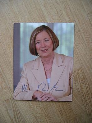 Bayern Staatsministerin Prof. Dr. Ursula Männle - handsigniertes Autogramm!!!