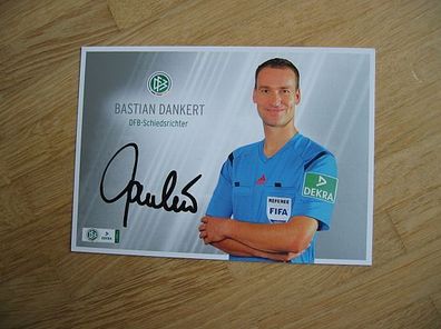 DFB Bundesligaschiedsrichter Bastian Dankert - handsigniertes Autogramm!!!