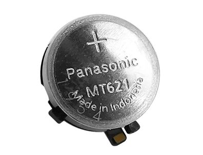 Akku Panasonic ? Kondensator Batterie Knopfzelle MT621 MRW-S310H