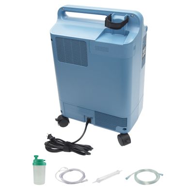 EverFlo Sauerstoffkonzentrator mit Starter Kit Wasserfalle