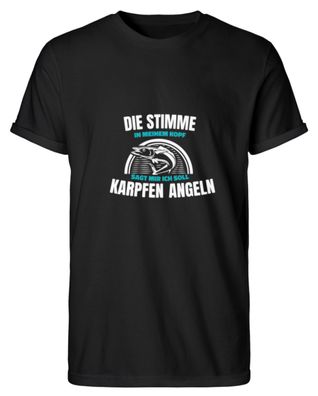 Die Stimme in meinem Kopf sagt mir - Herren RollUp Shirt