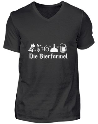 Die Bierformel - Herren V-Neck Shirt