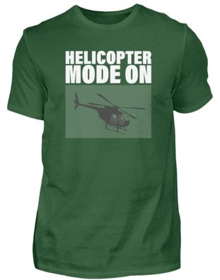 Helicopter MODE ON - Herren Basic T-Shirt-U9G6PYQO