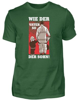 WIE DER VATER SO DER SOHN! - Herren Basic T-Shirt-Z78QWMPM