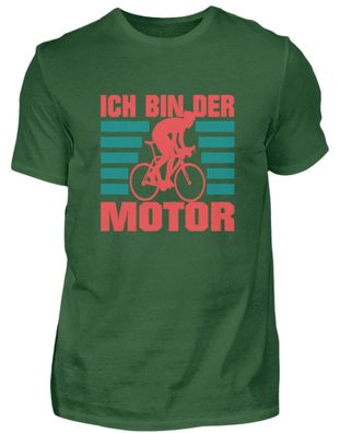 ICH BIN DER MOTOR - Herren Basic T-Shirt-SPRMITUI