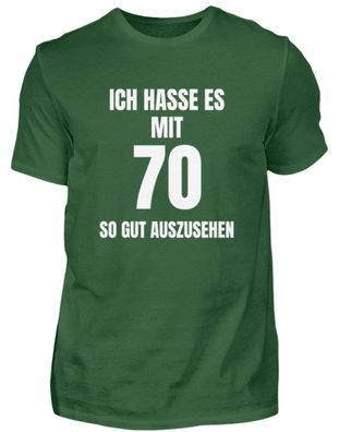 ICH HASSE ES MIT 70 SO GUT Auszusehen - Herren Basic T-Shirt-GFM3DS11