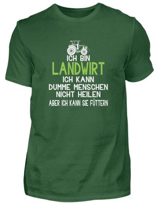 Landwirt Bauer Traktor - Herren Basic T-Shirt-8YYZQ5KG