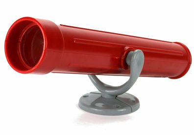 Fernrohr rot für Spielturm Teleskop Kunststoff Kletterturm Kinder Fernglas NEU