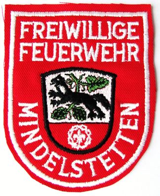 Freiwillige Feuerwehr - Mindelstetten - Ärmelabzeichen - Abzeichen - Aufnäher