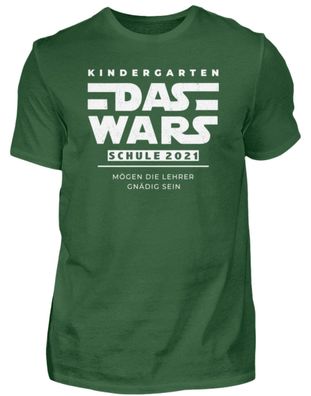 Kindergarten DAS WARS SCHULE 2021 MÖGEN - Herren Basic T-Shirt-GWHGSXQ0