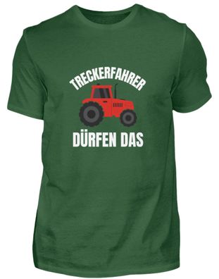 Treckerfahrer DÜRFEN DAS - Herren Basic T-Shirt-5UWF87OF