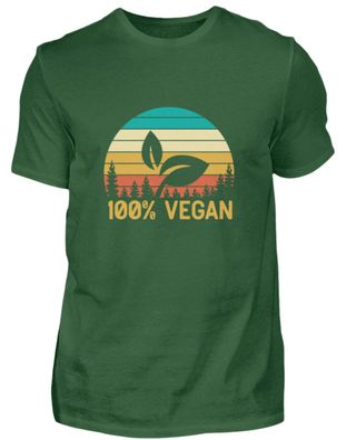 100% VEGAN - Herren Basic T-Shirt-7RTGXRV8