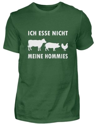 ICH ESSE NICHT MEINE Hommies - Herren Basic T-Shirt-UY3KAR0G