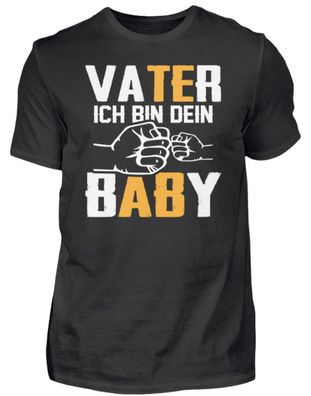 VATER ICH BIN DEIN BABY - Herren Basic T-Shirt-ZQS70UUC