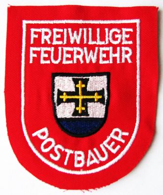 Freiwillige Feuerwehr - Postbauer - Ärmelabzeichen - Abzeichen - Aufnäher - Patch