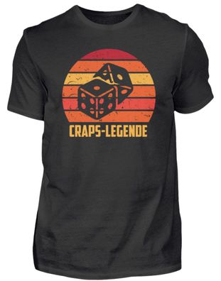 CRAPS-LEGENDE - Herren Basic T-Shirt-OBS783EP