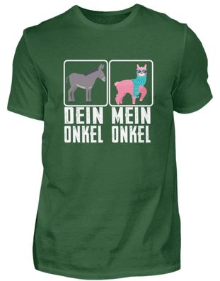 DEIN ONKEL MEIN ONKEL - Herren Basic T-Shirt-GCDRM82S