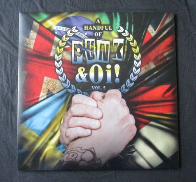 A handful of Punk & Oi! Vol. 2 Vinyl LP farbig