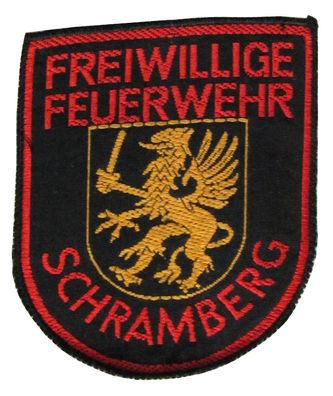 Freiwillige Feuerwehr - Schramberg - Ärmelabzeichen - Abzeichen - Aufnäher - Patch