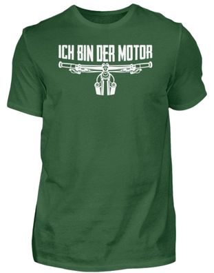 ICH BIN DER MOTOR - Herren Basic T-Shirt-DPLTDH9G