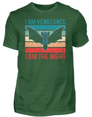 I AM Vengeance I AM THE NIGHT - Herren Basic T-Shirt-1SF2Q16T