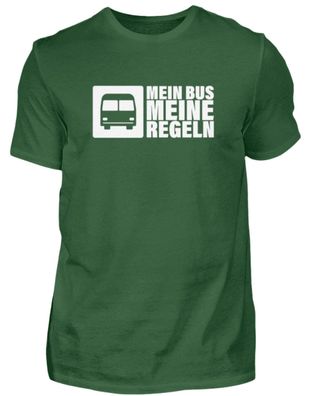 MEIN BUS MEINE REGELN - Herren Basic T-Shirt-L2DWVSVJ