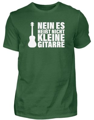 NEIN ES HEIßT KLEINE Gitarre - Herren Basic T-Shirt-WZM17RVY