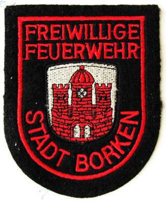 Freiwillige Feuerwehr - Stadt Borken - Ärmelabzeichen - Abzeichen - Aufnäher - Patch